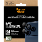 PanzerGlass Hoops Camera Lens Protection Black Metal Apple iPhone 17 Pro | 16 Pro | 16 Pro Max | 17 Pro Max