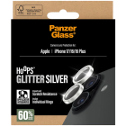 PanzerGlass Hoops Camera Lens Protection Glitter Silver Apple iPhone 17 | 16 | 16 Plus