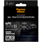 PanzerGlass Hoops Ceramic II Camera Lens Protection Apple iPhone 17 Pro | 16 Pro | 16 Pro Max | 17 Pro Max