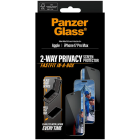 PanzerGlass Privacy Ultra-Wide Fit with FastFit Apple iPhone 17 Pro Max