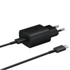 Samsung 25W PD USB-C Power Adapter + USB-C to USB-C Cable