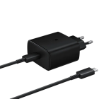 Samsung 45W USB-C Power Adapter EP-T4510X + USB-C to USB-C Cable Black